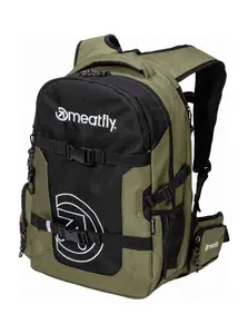 Meatfly batoh Ramble Olivine 26 L | Černá | Objem 26 L