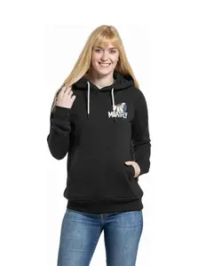 Meatfly dámská mikina Watani Black Flowers | Černá | Velikost XS