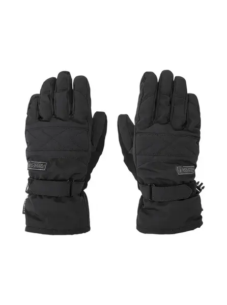 Volcom dámské rukavice Peep Gore-Tex Glove Black | Černá | Velikost L