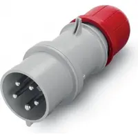 Vidlice 5P, 32A / 400V, IP44