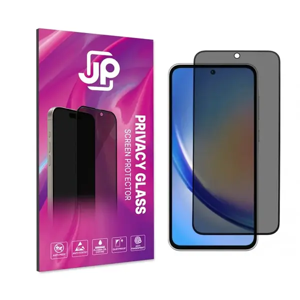 JP Privacy Tvrzené sklo, Samsung Galaxy A35, černé