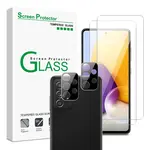 Sada 2 tvrzených skel a 2 sklíček na fotoaparát, Samsung Galaxy A72