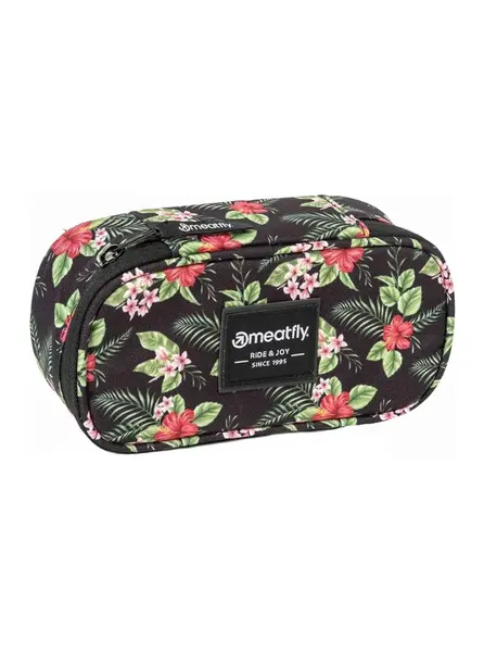 Meatfly pouzdro Pencil Case Tropical Black | Černá | Velikost L
