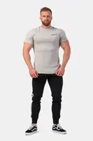 Nebbia Minimalist Logo NEBBIA tričko 291 , L, šedá