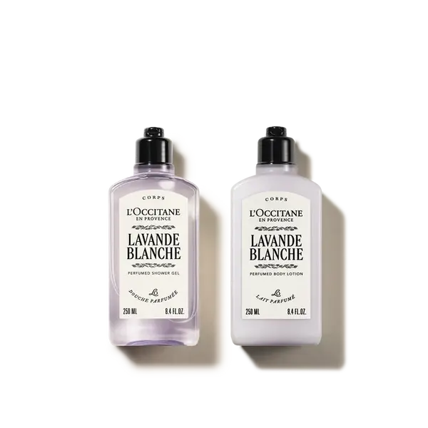 Sada za speciální cenu - Lavande Blanche duo (Bílá levandule)