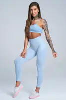 Gym Glamour Legíny bezešvé Dream Blue, L, modrá