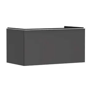 Hansgrohe Xelu Q - Umývadlová skrinka, 50x98x55 cm, 1 zásuvka, matná sivá/matná biela 54059700