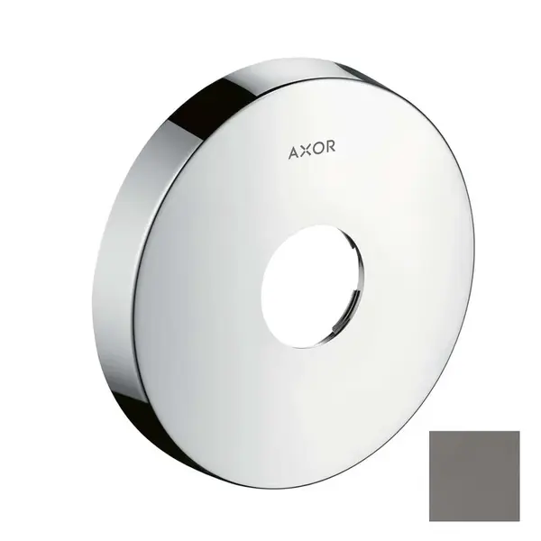 Axor Príslušenstvo - Predlžovacia krycia rozeta 33 mm, kefovaný čierny chróm 14960340