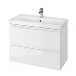 Cersanit Moduo - Skrinka s umývadlom, 57x80x38 cm, 2 zásuvky, biela S801-225-DSM