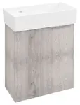 Sapho Latus - Umývadlová skrinka, 44x50x22 cm, dub Mocca LT090-1212
