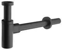 Sapho Sifóny - Umývadlový sifón 1 1/4, odpad 32 mm, guľatý, čierna mat SI515