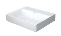 Duravit DuraSquare - Umývadlo 60x47 cm, DuraCeram, alpská biela 2353600070