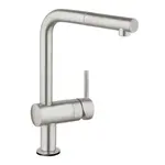 Grohe MintaTouch - Elektronická páková drezová batéria, supersteel 31360DC1