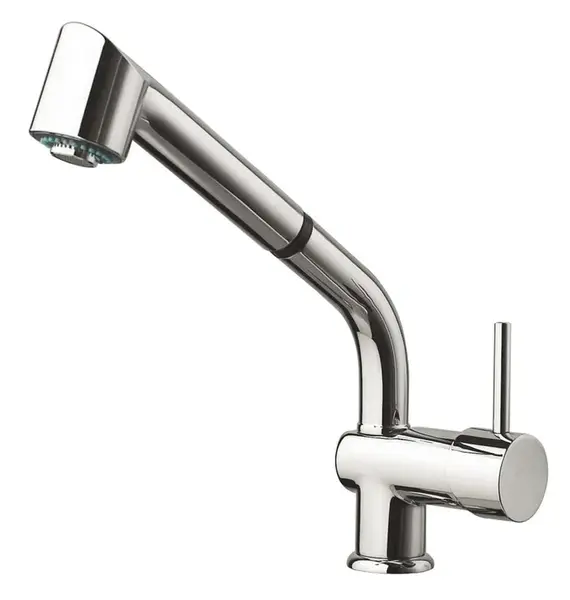 Sapho Rhapsody - Drezová batéria s výsuvnou spŕškou, chróm 5550