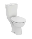 Ideal Standard Eurovit - WC kombi se sedátkem SoftClose, zadní odpad, bílá W328501