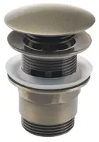 Aqualine Príslušenstvo - Uzatvárateľná umývadlová výpusť, ClickClack, bronz TF7001A