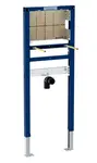 Geberit Duofix - Předstěnová instalace pro umyvadlo, 112 - 130 cm, pro nástěnné armatury pod omítku, úzké provedení 111.274.00.1