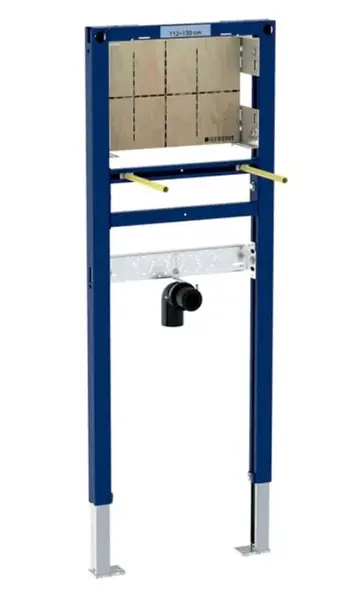 Geberit Duofix - Předstěnová instalace pro umyvadlo, 112 - 130 cm, pro nástěnné armatury pod omítku, úzké provedení 111.274.00.1