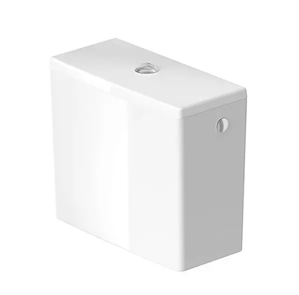 Duravit Soleil by Starck - Splachovacia nádržka, bočné napúšťanie, DualFlush, WonderGliss, biela 09450000851