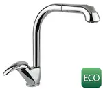 Sapho Axus - Dřezová baterie s výsuvnou sprškou, chrom 1112-72