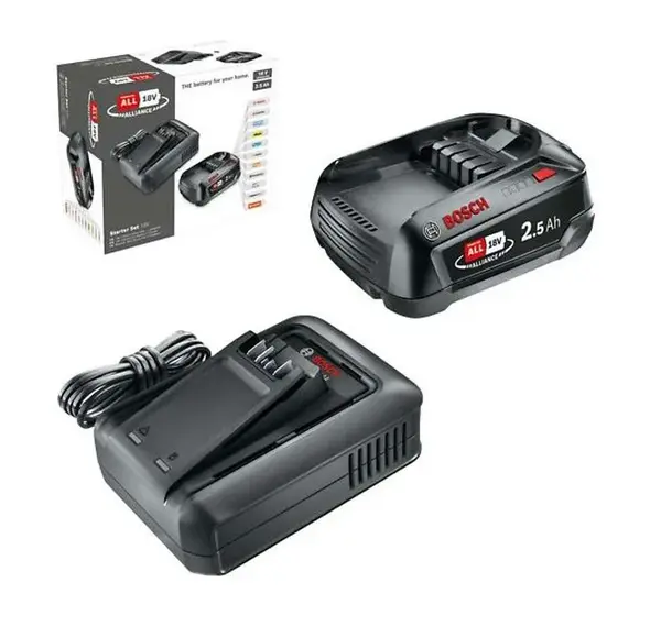 Bosch Nářadí - Sada 4,4A nabíječky a 1x aku 2,5 Ah Li-Ion 1600A031T4