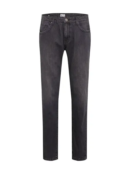 Urban Classics Džínsy  čierny denim
