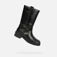Black Women's Geox Nalvia Boots - Women's