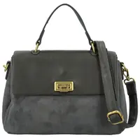 Dámská kabelka do ruky tmavě šedá - Paolo bags Tess