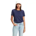 GAP ORGANIC Dámske tričko, tmavo modrá, veľkosť