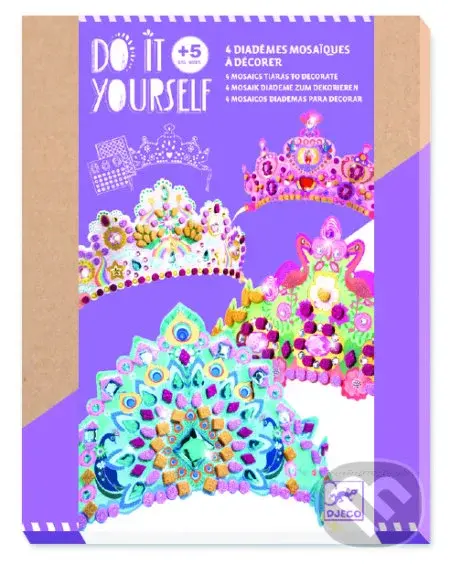 DIY: Ako princezná - vytvor si korunky z mozaiky - hra z kategorie Vzdělávací hry