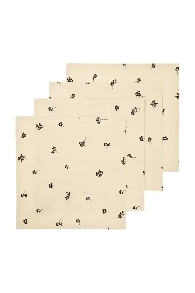 Sada bavlněných ubrousků ferm LIVING Baies 40 x 40 cm 4-pack