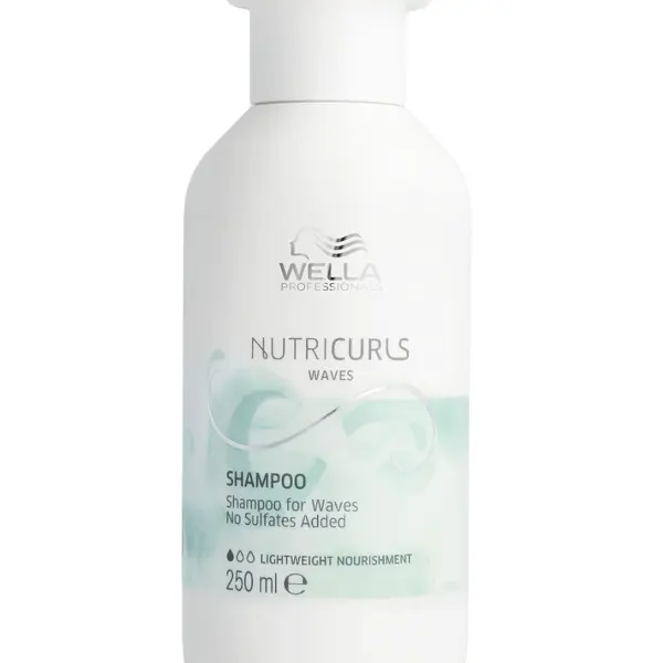 Wella Professionals Nutricurls For Waves hydratační šampon 250 ml