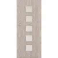 Posuvné dveře Vedi 5*5 90P dub stříbrný