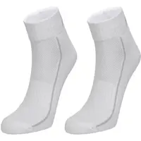 Head ALL SPORTS PERFORMANCE QUARTER 2P Unisex ponožky, biela, veľkosť 43-46