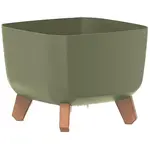 Květináč Gracia Square 29 cm zelený DGQL300-5615C