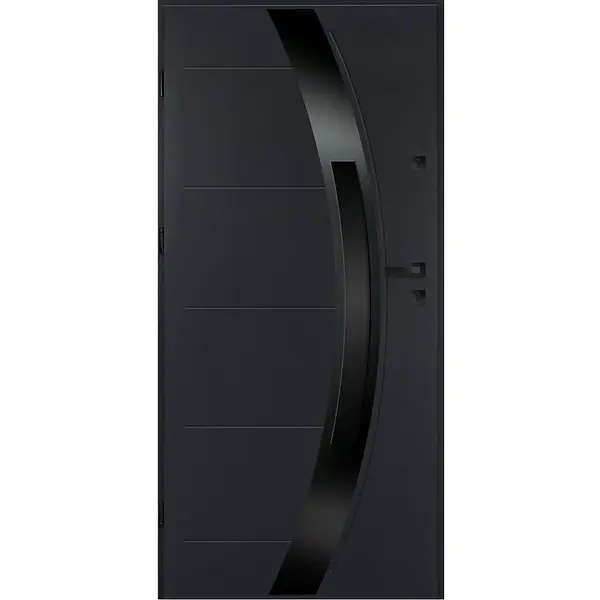 Vchodové dveře Selene 80L antracit