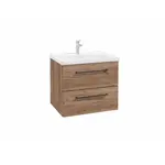 Skříňka s umyvadlem Dami 60 tabákový dub