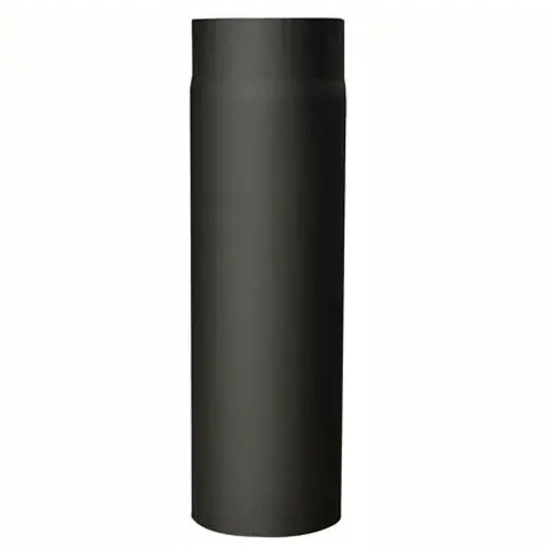 Dymová rúra 150 mm/500, t.1,5 mm, čierna MA654191