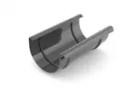 Plastová spojka PVC žlabu Covernit 125 mm antracit 240 x 100 mm antracit
