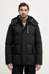 Péřová bunda MOOSE KNUCKLES EVEREST černá barva, zimní, M35MJ146