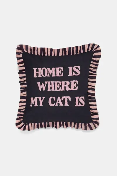 Dekorativní povlak na polštář Medicine tmavomodrá barva