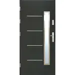 Vchodové dveře WZ 68 90L antracit otevírání ven