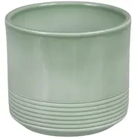 Obal na pokojové rostliny Rille 992 zelený lesklý 12 cm