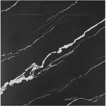Sprchová vanička čtvercová Magnum Carrara Black 90x90x2,5 Rea K7003