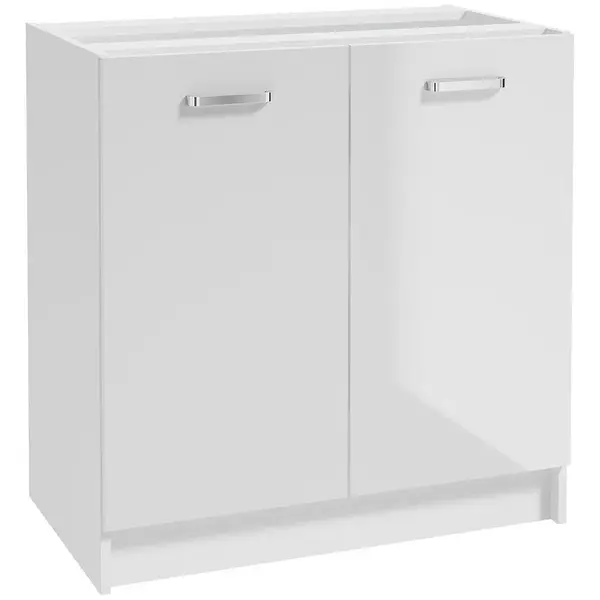 Kuchyňská skříňka Arosa B80 2D0S bílá