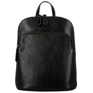 Dámský kožený batoh černý - Katana Naira