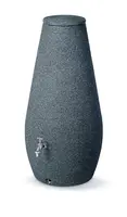 Sud na dešťovou vodu DROP antracitový granit 200l PRRWD200-S433