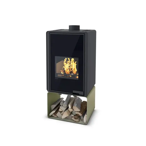 Krbové kachle FLAMINGO DELUXE PENTAI, olivová FLHSF42-024
