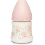 Suavinex Premium Hygge Láhev 0m+ 150 ml 1 ks králík růžový