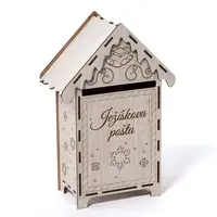 Dřevěná schránka na dopisy JEŽÍŠKOVA POŠTA